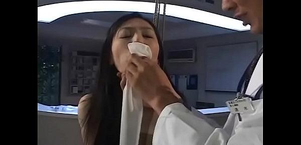  Dirty asian bitch Arimi Mizusaki is all tied up, gagged and whipped until she cries.WMV